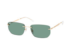 Ray-Ban RB 3768 001/71, Rechteckige Sonnenbrille, Unisex