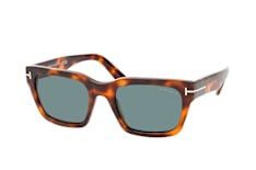 Tom Ford FT 1333 53V, Quadratische Sonnenbrille, Herren, in Sehstärke erhältlich