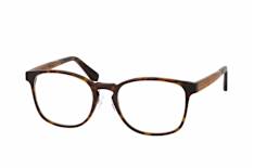 WOOD FELLAS 11117 macassar/havana, inkl. Gläser, Quadratische Brille, Unisex