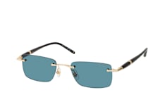 MONTBLANC MB 0344S 006, Rechteckige Sonnenbrille, Herren