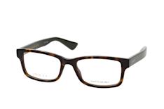 Gucci GG 1717O 004, inkl. Gläser, Rechteckige Brille, Herren