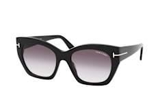 Tom Ford FT 1422 01B, Cat Eye Sonnenbrille, Damen, in Sehstärke erhältlich
