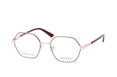Guess GU 8275 032, inkl. Gläser, Quadratische Brille, Damen