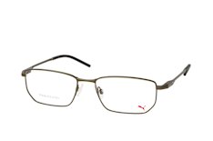 Puma PU 0449O 003, inkl. Gläser, Rechteckige Brille, Herren