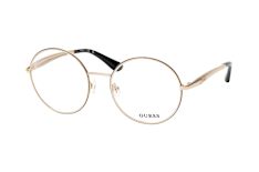 Guess GU 50385 005, inkl. Gläser, Runde Brille, Damen