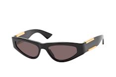 Bottega Veneta BV 1407S 001, Cat Eye Sonnenbrille, Damen