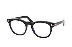 Tom Ford FT 6081-B 001, inkl. Gläser, Quadratische Brille, Herren