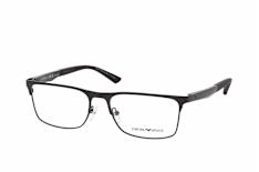 Emporio Armani EA 1183 3001, inkl. Gläser, Rechteckige Brille, Herren