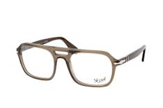 Persol PO 3394V 1103, inkl. Gläser, Quadratische Brille, Unisex