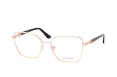 Guess GU 50313 028, inkl. Gläser, Quadratische Brille, Damen