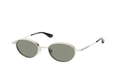 Alexander McQueen AM 0523S 001, Runde Sonnenbrille, Unisex
