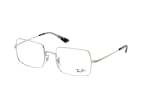 Ray-Ban Rectangle RX 1969V 2501, inkl. Gläser, Quadratische Brille, Unisex