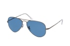 Ray-Ban RB 3689 004/S2, Aviator Sonnenbrille, Unisex, polarisiert, in Sehstärke erhältlich