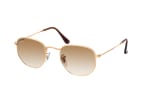 Ray-Ban RB 3548 001/51 small, Runde Sonnenbrille, Unisex, in Sehstärke erhältlich