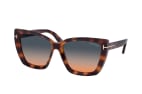 Tom Ford Scarlet FT 0920 53P, Quadratische Sonnenbrille, Damen, in Sehstärke erhältlich