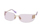 Miu Miu MU  A51S ZVN90O, Rechteckige Sonnenbrille, Damen