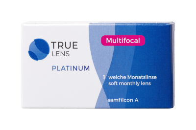 Lentillas de prueba TrueLens Platinum Monthly Multifocal