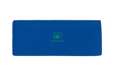 Mister Spex Services Nachhaltiges Fedon Brillen-Etui Delfina blau