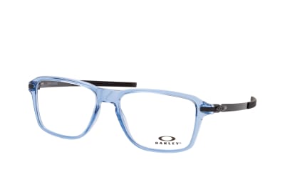 Lunettes de vue OAKLEY OX 8166 816606 WHEEL HOUSE 52/16 Homme Bleu  transparent Carrée Cerclée Tendance 52mmx16mm 144$CA