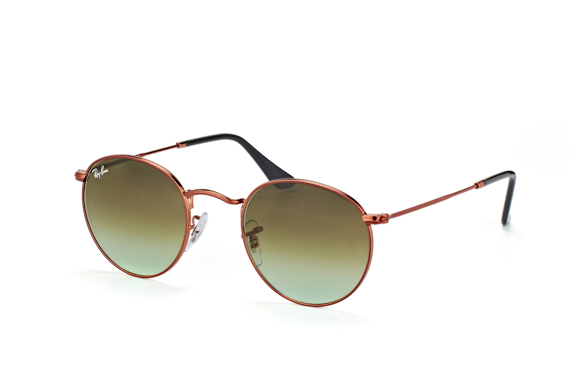 Ray-Ban Round Metal RB 3447 9002/A6 solglasögon dam