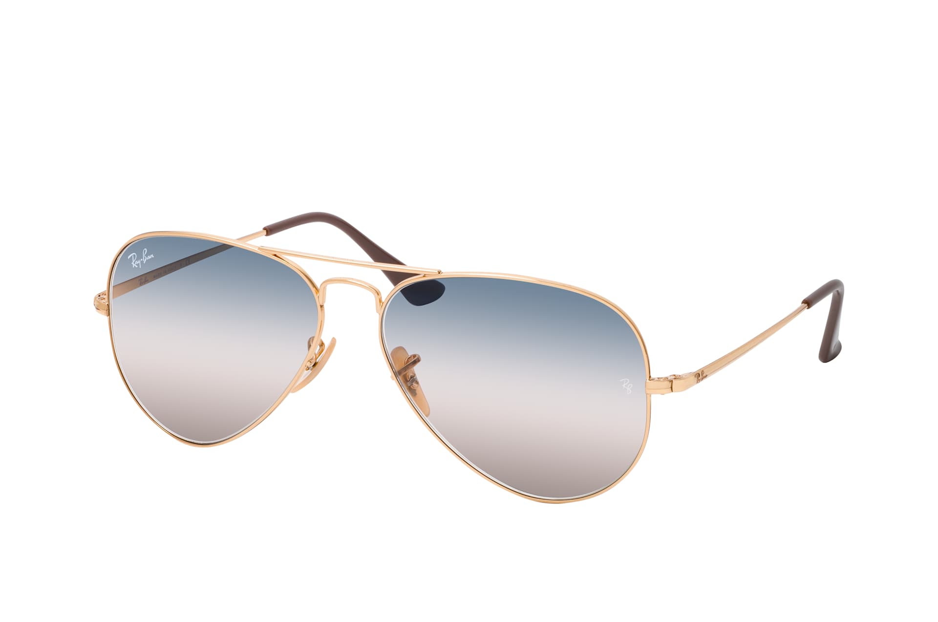 Ray-Ban Aviator RB 3689 001/GE solglasögon dam
