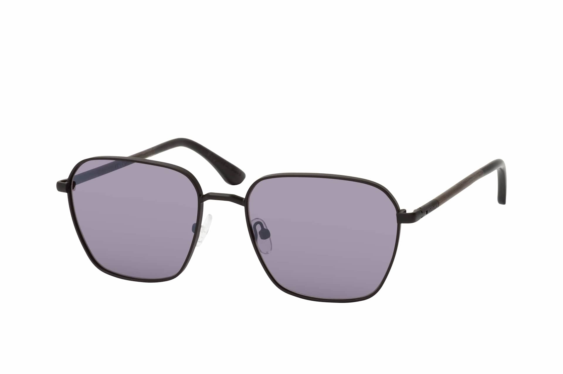 WOOD FELLAS 11745 black oak/black solglasögon dam